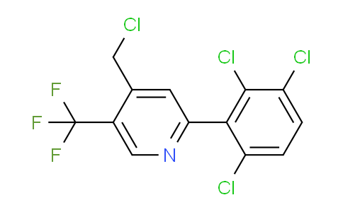 4-(Chloromethyl)-2-(2,3,6-trichlorophenyl)-5-(trifluoromethyl)pyridine