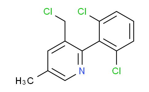AM58675 | 1361725-69-0 | 3-(Chloromethyl)-2-(2,6-dichlorophenyl)-5-methylpyridine