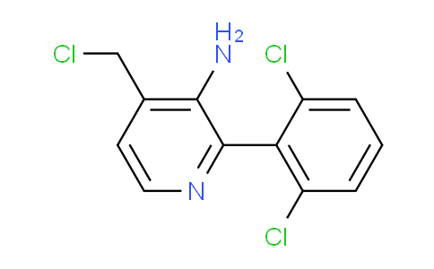AM58691 | 1361727-56-1 | 3-Amino-4-(chloromethyl)-2-(2,6-dichlorophenyl)pyridine