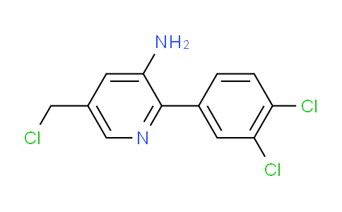 3-Amino-5-(chloromethyl)-2-(3,4-dichlorophenyl)pyridine