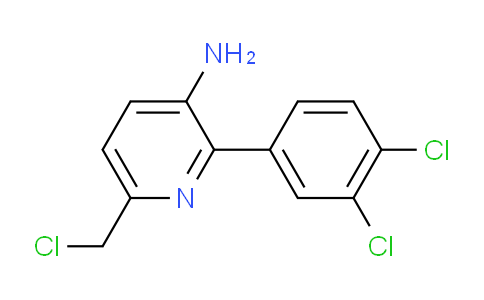 3-Amino-6-(chloromethyl)-2-(3,4-dichlorophenyl)pyridine