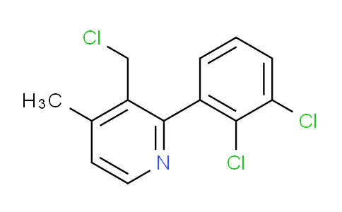 3-(Chloromethyl)-2-(2,3-dichlorophenyl)-4-methylpyridine