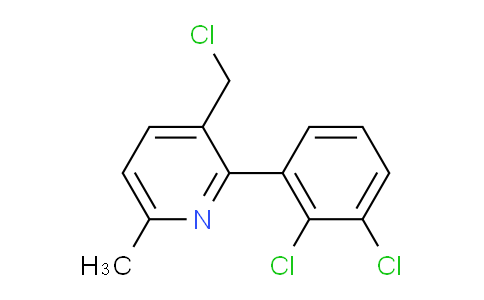 3-(Chloromethyl)-2-(2,3-dichlorophenyl)-6-methylpyridine