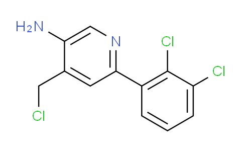 5-Amino-4-(chloromethyl)-2-(2,3-dichlorophenyl)pyridine