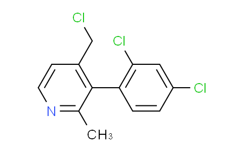 AM58772 | 1361891-29-3 | 4-(Chloromethyl)-3-(2,4-dichlorophenyl)-2-methylpyridine