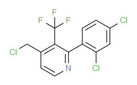 4-(Chloromethyl)-2-(2,4-dichlorophenyl)-3-(trifluoromethyl)pyridine