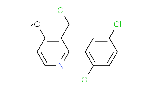 AM58789 | 1361680-15-0 | 3-(Chloromethyl)-2-(2,5-dichlorophenyl)-4-methylpyridine