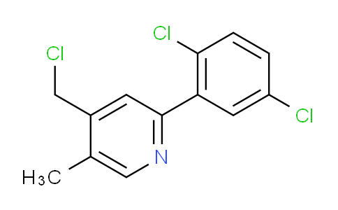 AM58793 | 1361833-83-1 | 4-(Chloromethyl)-2-(2,5-dichlorophenyl)-5-methylpyridine