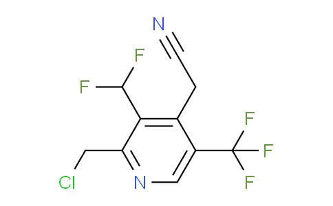 AM58797 | 1361911-44-5 | 2-(Chloromethyl)-3-(difluoromethyl)-5-(trifluoromethyl)pyridine-4-acetonitrile