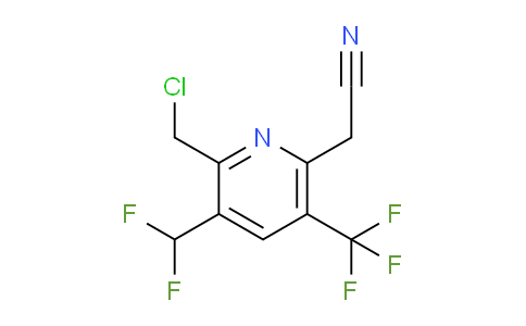 AM58798 | 1361877-87-3 | 2-(Chloromethyl)-3-(difluoromethyl)-5-(trifluoromethyl)pyridine-6-acetonitrile