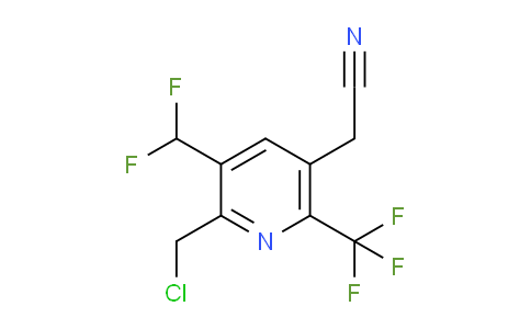 AM58800 | 1361783-09-6 | 2-(Chloromethyl)-3-(difluoromethyl)-6-(trifluoromethyl)pyridine-5-acetonitrile