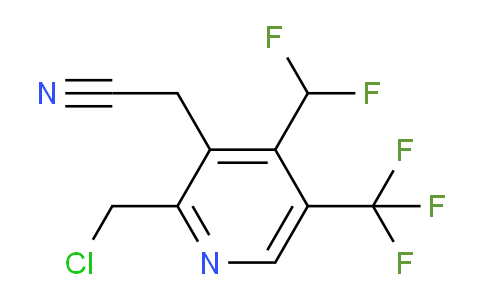 AM58803 | 1361839-05-5 | 2-(Chloromethyl)-4-(difluoromethyl)-5-(trifluoromethyl)pyridine-3-acetonitrile
