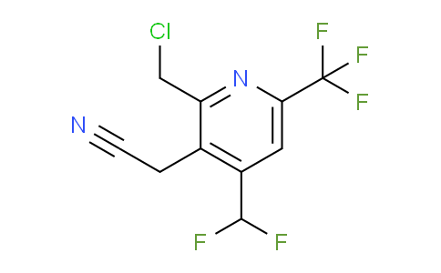 AM58805 | 1361864-11-0 | 2-(Chloromethyl)-4-(difluoromethyl)-6-(trifluoromethyl)pyridine-3-acetonitrile