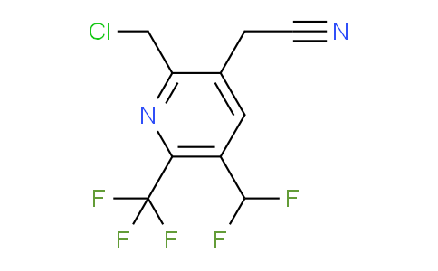 AM58812 | 1361877-93-1 | 2-(Chloromethyl)-5-(difluoromethyl)-6-(trifluoromethyl)pyridine-3-acetonitrile