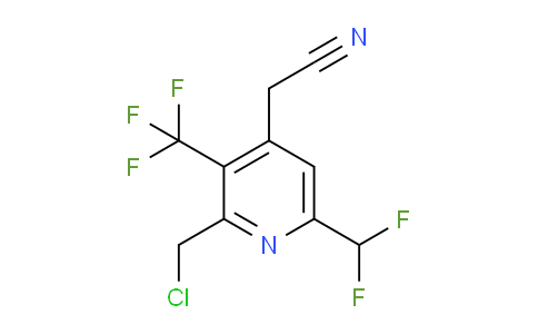 AM58813 | 1361839-10-2 | 2-(Chloromethyl)-6-(difluoromethyl)-3-(trifluoromethyl)pyridine-4-acetonitrile