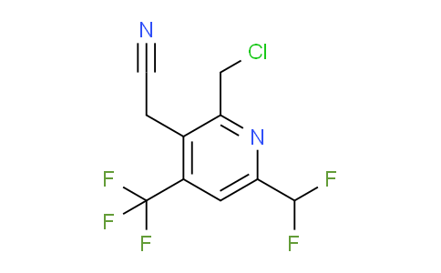 AM58815 | 1361802-40-5 | 2-(Chloromethyl)-6-(difluoromethyl)-4-(trifluoromethyl)pyridine-3-acetonitrile