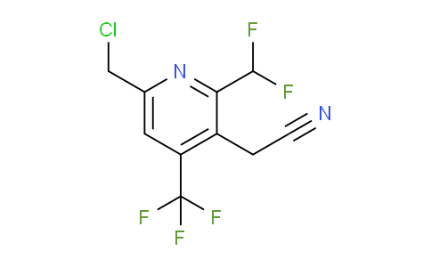 AM58816 | 1361864-28-9 | 6-(Chloromethyl)-2-(difluoromethyl)-4-(trifluoromethyl)pyridine-3-acetonitrile