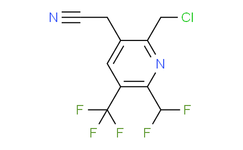 AM58817 | 1361690-88-1 | 2-(Chloromethyl)-6-(difluoromethyl)-5-(trifluoromethyl)pyridine-3-acetonitrile