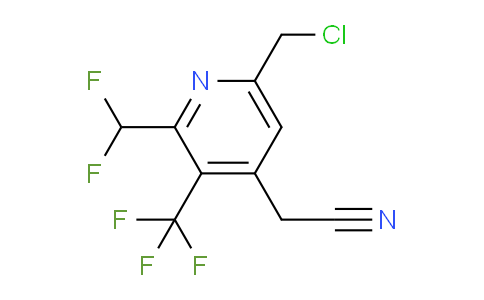 AM58818 | 1361497-96-2 | 6-(Chloromethyl)-2-(difluoromethyl)-3-(trifluoromethyl)pyridine-4-acetonitrile