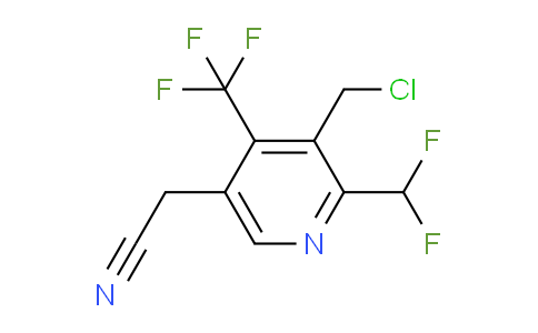 AM58819 | 1361808-99-2 | 3-(Chloromethyl)-2-(difluoromethyl)-4-(trifluoromethyl)pyridine-5-acetonitrile