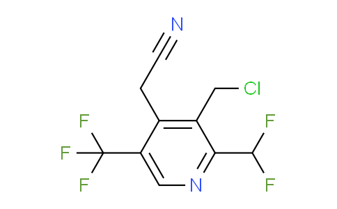 AM58821 | 1361783-26-7 | 3-(Chloromethyl)-2-(difluoromethyl)-5-(trifluoromethyl)pyridine-4-acetonitrile