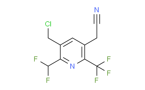 AM58823 | 1361820-04-3 | 3-(Chloromethyl)-2-(difluoromethyl)-6-(trifluoromethyl)pyridine-5-acetonitrile