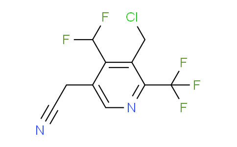 AM58824 | 1361746-14-6 | 3-(Chloromethyl)-4-(difluoromethyl)-2-(trifluoromethyl)pyridine-5-acetonitrile