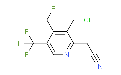 AM58826 | 1361690-91-6 | 3-(Chloromethyl)-4-(difluoromethyl)-5-(trifluoromethyl)pyridine-2-acetonitrile