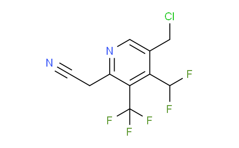 AM58827 | 1361802-49-4 | 5-(Chloromethyl)-4-(difluoromethyl)-3-(trifluoromethyl)pyridine-2-acetonitrile