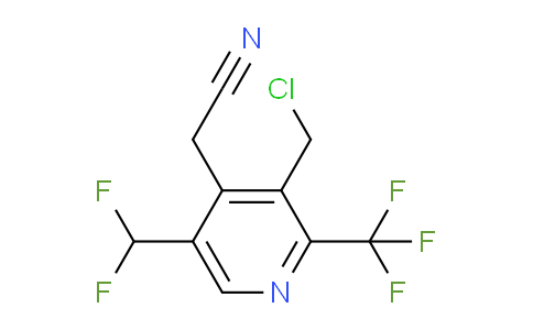 AM58830 | 1361498-08-9 | 3-(Chloromethyl)-5-(difluoromethyl)-2-(trifluoromethyl)pyridine-4-acetonitrile
