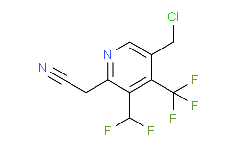 AM58833 | 1361728-61-1 | 5-(Chloromethyl)-3-(difluoromethyl)-4-(trifluoromethyl)pyridine-2-acetonitrile