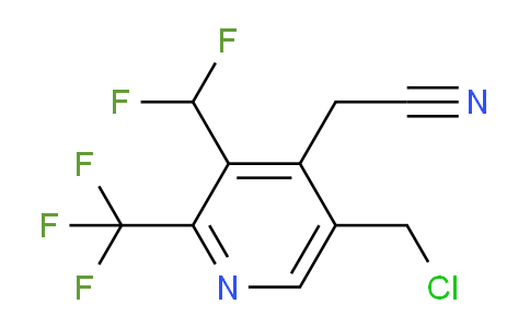 AM58835 | 1361911-80-9 | 5-(Chloromethyl)-3-(difluoromethyl)-2-(trifluoromethyl)pyridine-4-acetonitrile