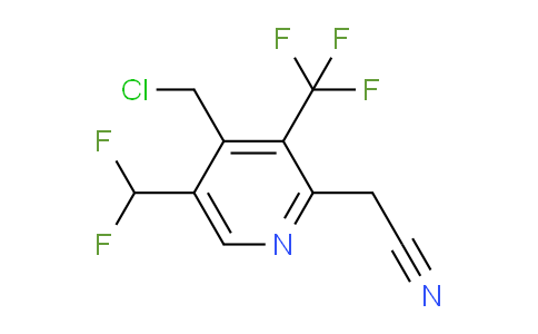 AM58845 | 1361691-08-8 | 4-(Chloromethyl)-5-(difluoromethyl)-3-(trifluoromethyl)pyridine-2-acetonitrile