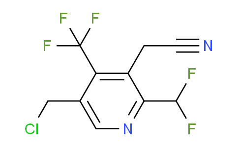 AM58850 | 1361746-31-7 | 5-(Chloromethyl)-2-(difluoromethyl)-4-(trifluoromethyl)pyridine-3-acetonitrile