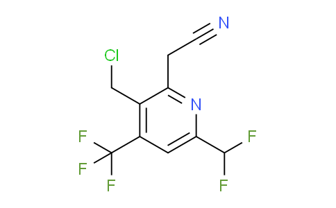 AM58851 | 1361783-44-9 | 3-(Chloromethyl)-6-(difluoromethyl)-4-(trifluoromethyl)pyridine-2-acetonitrile