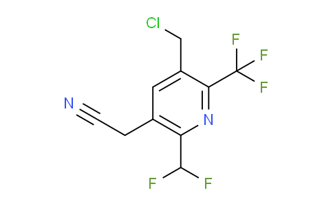 AM58852 | 1361864-51-8 | 3-(Chloromethyl)-6-(difluoromethyl)-2-(trifluoromethyl)pyridine-5-acetonitrile