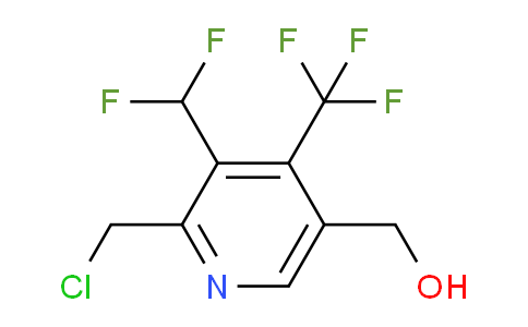 AM58854 | 1361839-25-9 | 2-(Chloromethyl)-3-(difluoromethyl)-4-(trifluoromethyl)pyridine-5-methanol