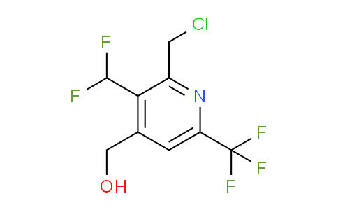 AM58858 | 1361691-19-1 | 2-(Chloromethyl)-3-(difluoromethyl)-6-(trifluoromethyl)pyridine-4-methanol