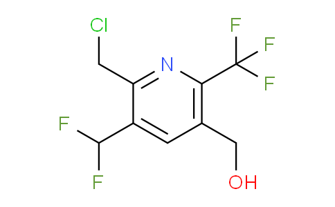 AM58859 | 1361498-23-8 | 2-(Chloromethyl)-3-(difluoromethyl)-6-(trifluoromethyl)pyridine-5-methanol