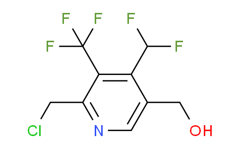 AM58860 | 1361911-96-7 | 2-(Chloromethyl)-4-(difluoromethyl)-3-(trifluoromethyl)pyridine-5-methanol