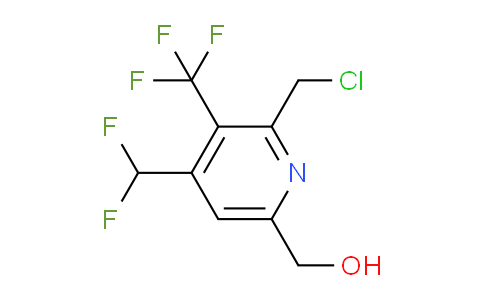 AM58861 | 1361878-19-4 | 2-(Chloromethyl)-4-(difluoromethyl)-3-(trifluoromethyl)pyridine-6-methanol