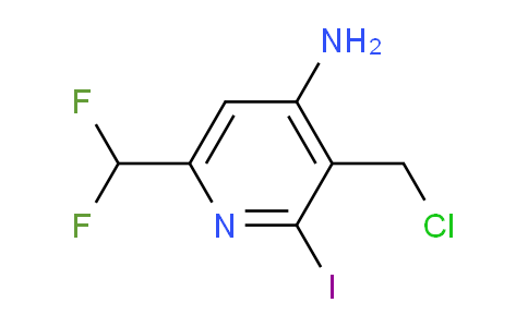 AM58895 | 1806796-83-7 | 4-Amino-3-(chloromethyl)-6-(difluoromethyl)-2-iodopyridine