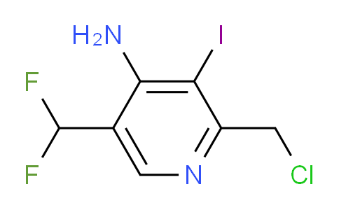 AM58904 | 1805014-66-7 | 4-Amino-2-(chloromethyl)-5-(difluoromethyl)-3-iodopyridine