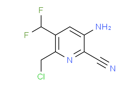 AM58912 | 1806795-23-2 | 3-Amino-6-(chloromethyl)-2-cyano-5-(difluoromethyl)pyridine