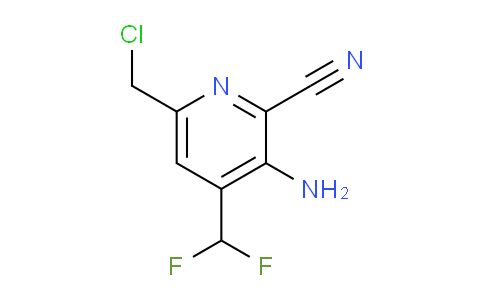 AM58916 | 1805929-07-0 | 3-Amino-6-(chloromethyl)-2-cyano-4-(difluoromethyl)pyridine