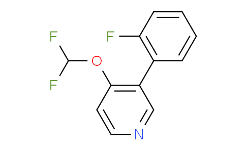 AM58944 | 1214330-61-6 | 4-(Difluoromethoxy)-3-(2-fluorophenyl)pyridine