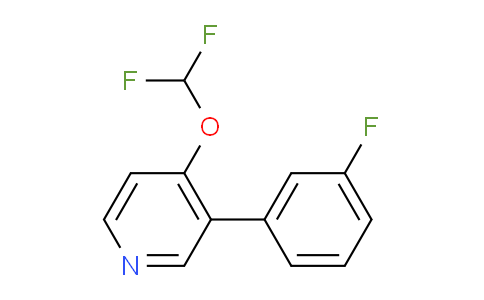 AM58945 | 1214367-50-6 | 4-(Difluoromethoxy)-3-(3-fluorophenyl)pyridine