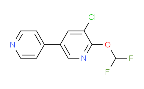 AM58976 | 1214361-77-9 | 3-Chloro-2-(difluoromethoxy)-5-(pyridin-4-yl)pyridine