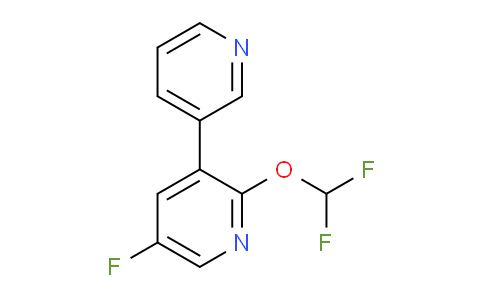AM58977 | 1214349-24-2 | 2-(Difluoromethoxy)-5-fluoro-3-(pyridin-3-yl)pyridine