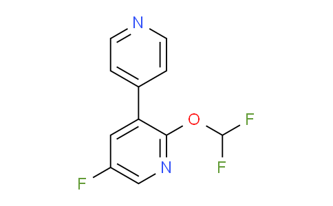 AM58978 | 1214330-48-9 | 2-(Difluoromethoxy)-5-fluoro-3-(pyridin-4-yl)pyridine